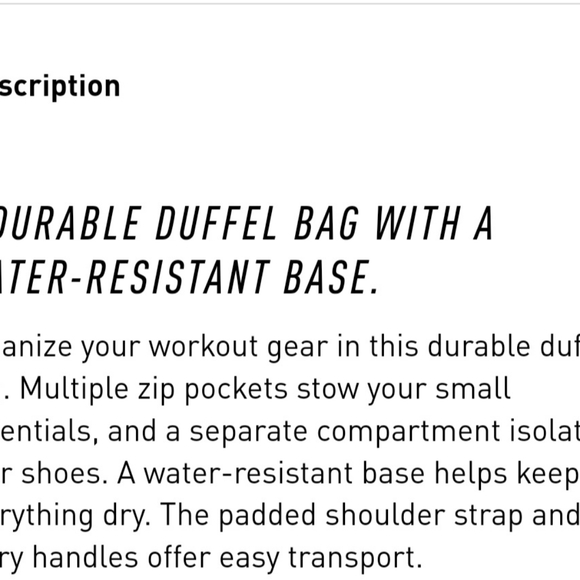 Adidas team issue duffel bag Medium - Picture 9 of 9